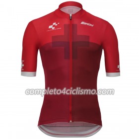 Maglia Rossa 2018 Tour de Suisse Manica Corta